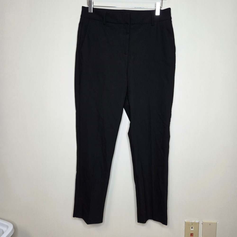 Rachel Zoe Womens Black High Rise Ankle Dress Pants Size 8 Stretch Career